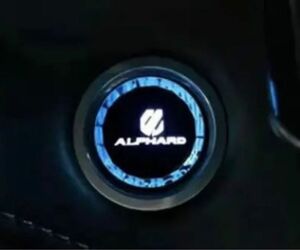 アルファード 30系（ALPHARD）クリスタルエンジンスタートボタンカバー