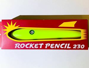 ☆新品・未使用☆ エクリプスxアカシブランド ロケットペンシル230 バナナマット AKASHIBRAND×ECLIPSE ROCKET PENCIL230 #AE-08