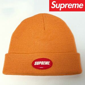 【超美品】18SS / Supreme シュプリーム Rubber Patch Beanie