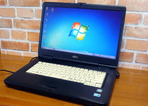 ■□【ジャンク品】Fujitsu LIFEBOOK A550/B（Corei5-560M 2.66GHz）Windows7□■