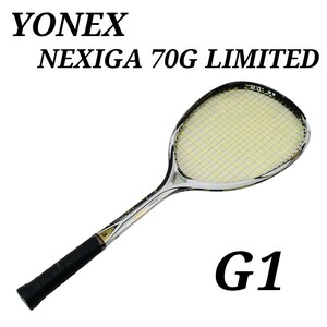 YONEX 軟式テニスラケット ネクシーガ70G リミテッド G1 NEXIGA 70G LIMITED EDITION グリップサイズ1