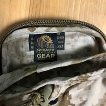 実物　GRANITE TACTICAL GEAR グラナイトタクティカルギア　ダンプポーチ　aor1 aor2 crye lbt_画像5