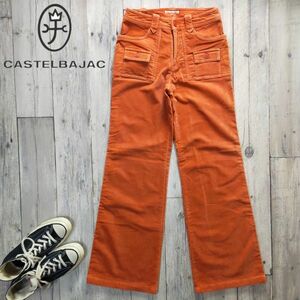 *CASTELBAJAC Castelbajac * втулка брюки женский Size(9) S1376