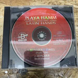 シ● HIPHOP,R&B PLAYA HAMM - 2DACURB INST,シングル,PROMO盤!! CD 中古品