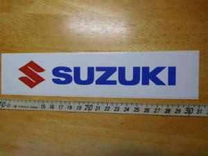 希少レア☆彡新品在庫品・スズキ・SUZUKI（21㎝）ステッカー・レトロ