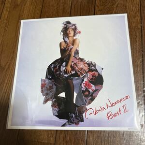 中森明菜＊BEST2(購入特典デカ ジャケット24×24cm)新品未開封！