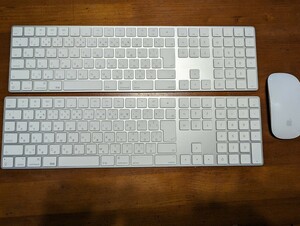 Apple Magic Keyboard -A1843×2台・ Magic MOUSE2 -A1657 
