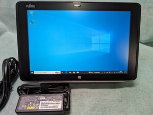 Fujitsuタブレット-ARROWS Tab Q506/NB（Windows 10) /64GB/ペンなし