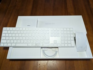 Apple-Magic Keyboard A1843 と MAGIC MOUSE2 A1657 セット/ 箱入り未使用品