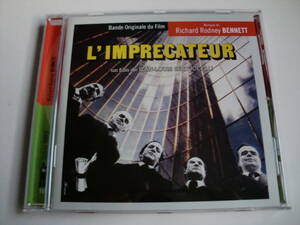 リチャード・ロドニー・ベネット、ガブリエル・ヤレド 「 L'IMPRECATEUR / INTERDIT AUX MOINS DE 13 ANS 」OST　20曲　MUSIC BOX輸入盤