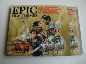 「EPIC FILM THEMES（ベン・ハー/クレオパトラ/スパルタカス/アラビアのロレンス/グラディエーター/エル・シド他）」　２CD 　30曲　輸入盤
