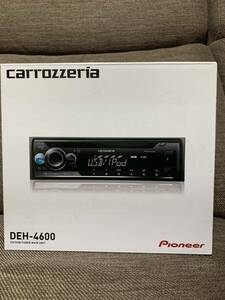 【新品未使用】Pioneer DEH-4600 カロッツェリア メインユニット CD USB チューナー1DINカーオーディオ