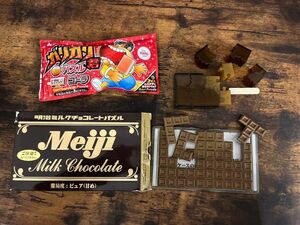 パズル　明治チョコレート　ガリガリ君　知育玩具