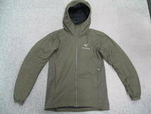 ARC’TERYX アークテリクス　ATOM LT Hoody S 24108 2020年　Dracaena カーキ　緑　中古　アトム　LT_画像9