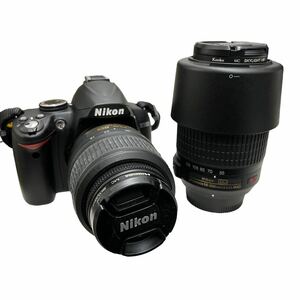 Nikon ニコン D3000 VR ダブルズームキット 一眼レフ レンズ カメラ