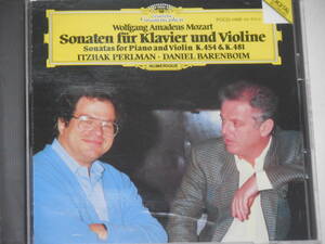 CD1枚　モーツァルト　ヴァイオリンソナタ第40・４１番　パールマン（ｖｎ）バレンボイム（ｐ）