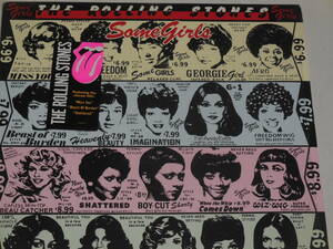  LP１枚　　ROLLING　STONES　　　Same　Girls　