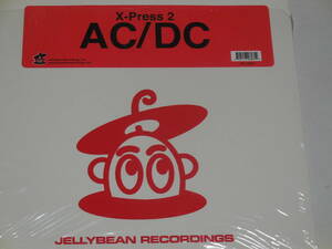  LP１枚　　X-Press2　AC　/　DC　JELLYBEAN　RECORDINGSA　