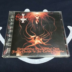 オリジナル【MYSTIFIER/DEMYSTIFYING THE MYSTIFIED ONES FOR A DECADE IN THE EARTHLY PARADISE】DMSCD010/1999年盤/ブラックメタル