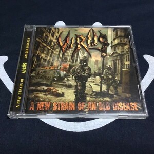 【VIRUS/A NEW STRAIN OF AN OLD DISEASE】KMR-CD021/SAOL139/2013年盤/スラッシュ/Thrash