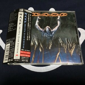 帯付【W.A.S.P./THE NEON GOD -PART 2- THE DEMISE/ネオン・ゴッド パート2 ザ・ディマイズ】GCCY1008/2005年盤/廃盤/wasp