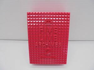 ◇7303・L'Arc～en～Ciel/ラルクアンシエル FIVE LIVE ARCHIVES 2 完全生産限定盤 DVD ※説明必読 ジャンク品