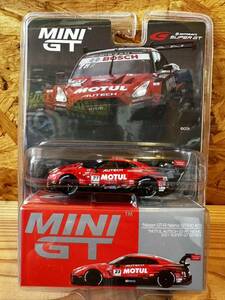 MINI GT 1/64 日産 GT-R NISMO GT500 #23 MOTUL AUTECH GT-R 2021 スーパーGT 595 即決 ニスモ モチュール