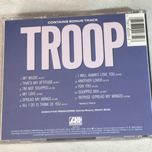 TROOP「ATTITUDE」 ＊TROOPを代表する名曲「SPREAD MY WING（チャッキー・ブッカー作）」収録　＊1989年リリース・2ndアルバム_画像2