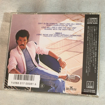 LIONEL RICHIE「ALL NIGHT LONG」＊1983年リリース・2ndアルバム　＊ヒット曲「Hello」「All Night Long (All Night)」収録_画像2