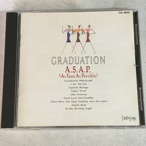 A.S.A.P.（As Soon As Possible）「GRADUATION」＊1990年に50万枚の大ヒットを記録した松任谷由実のカヴァー・アルバム