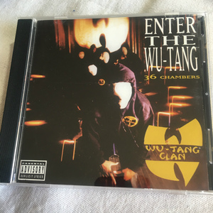 ★難あり　WU-TANG CLAN「ENTER THE WU-TANG（36 CHAMBERS）」＊ソフトケースでの保管につき裏ジャケ等にシワ・キズ・テープでの補修等あり