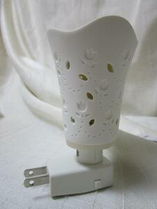  clair aroma lamp room lamp tulip white porcelain made PSE
