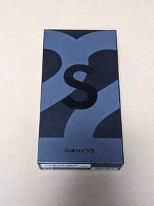 Galaxy S22 SCG13 ファントムブラック 未使用品