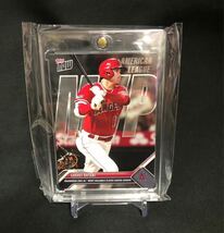 【大谷翔平】topps naw 2023MVP！マグネットローダー&カードスタンド付き_画像1