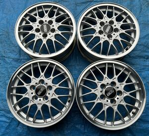 MITSUBISHI ミツビシ 純正 BBS ホイール 6J-16 PCD114.3 5穴 +46 ハブ67 ４本セット