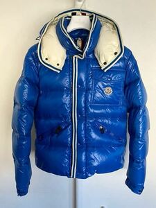 極美品 MONCLER モンクレール BRANSON ブランソン 国内正規品 ブルー S〜M サイズ1 