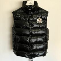 美品 MONCLER モンクレール TIBET チベット デカワッペン ブラック 国内正規品 T1 メンズM_画像1