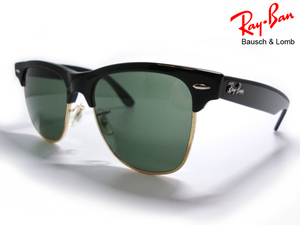 Vintage B&L USA RayBan WAYFARER MAXウェイファーラG15エボニ ブラック黒ゴールドBLボシュロムMETALコンビ アメリカ製メタル金サングラス