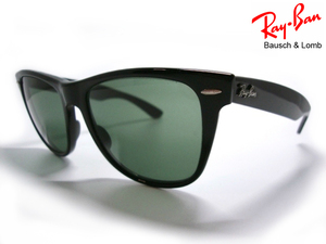 Vintage B&L RayBan WAYFARER 2 USAボシュロムBLウェイファーラーG15エボニーブラック黒アメリカ製サングラスⅡメンズ米国アセテートold