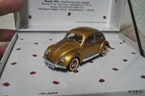 ミニチャンプス VW DER Kafer Der Millionste 1/43 ミニカー フォルクスワーゲン ビートル