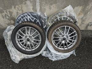 エクシーダ／Exceeder S117 14×4.5J +45 PCD100 ＋ スタッドレス（M+S)165/55R14 14インチ 4本セット