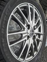 エクシーダ／Exceeder S117 14×4.5J +45 PCD100 ＋ スタッドレス（M+S)165/55R14 14インチ 4本セット_画像4