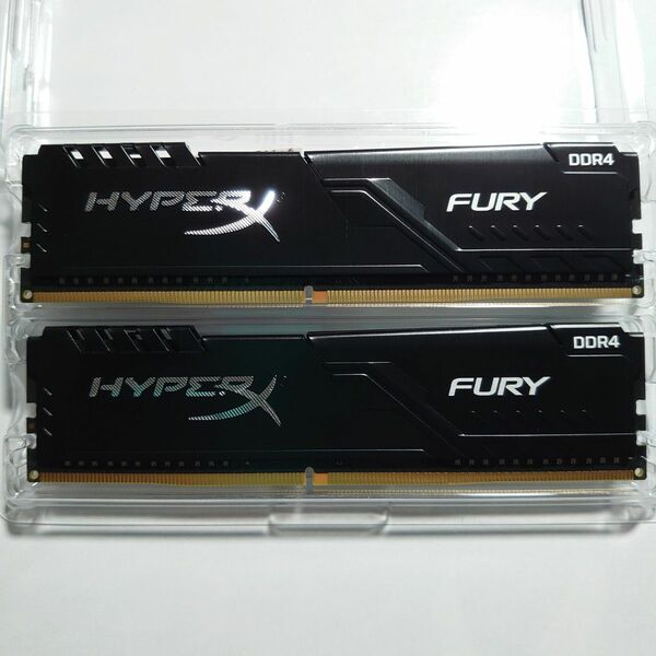 DDR4-3733 CL19/3600 CL17 16GB(8GBx2枚組) キングストン　HX437C19FB3K2/16 