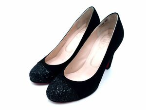 KariAng KariAng g Ritter switch high heel pumps size23cm/ black ## * dlb2 lady's 