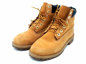 Timberland ティンバーランド 12909 ブーツ size23.5ｃｍ/キャメル ■■ ☆ dlb2 レディース