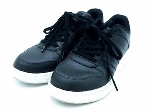 adidas アディダス NEO チームコート ローカット スニーカー size27.5/黒 ■■ ☆ dlb8 メンズ