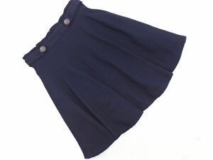 グローブ フレア スカート sizeS/紺 ■■ ☆ dla1 レディース