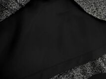 Karl Park Lane カールパークレーン ウール混 ツイード Aライン 台形 スカート sizeL/白ｘ黒 ◇■ ☆ dla4 レディース_画像4