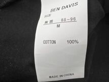 BEN DAVIS ベンデイビス ロゴ プリント Tシャツ sizeM/黒 ◇■ ☆ dla5 メンズ_画像6