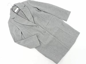 SLY スライ ウール混 チェスター コート size1/グレー ◆■ ☆ blc1